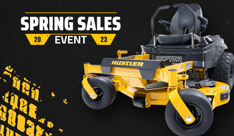 HUSTLER - SAVE ON RAPTOR SERIES MOWERS at McKinney Outdoor Superstore