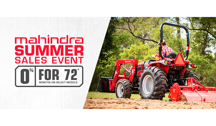 Mahindra - Summer Sales Event 2 at ATVs and More