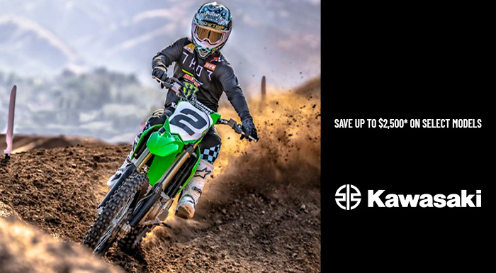 Kawasaki Offer: SAVE UP TO $2,500 at Martin Moto