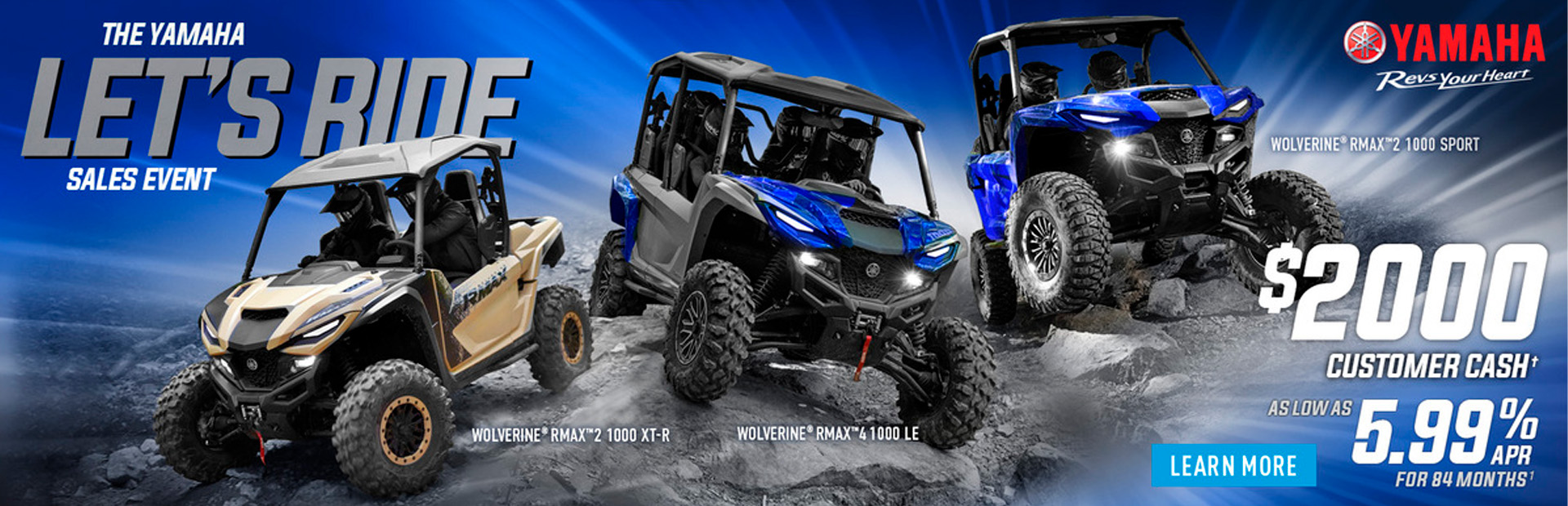 Yamaha US - Lets Ride Sales Event RMAX at Santa Fe Motor Sports