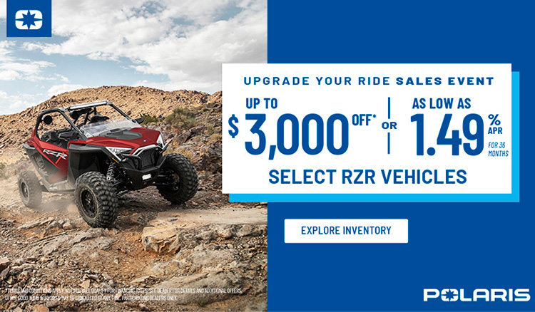 Polaris Razer: 2023 The Upgrade Your Ride Sales Event at Valley Cycle Center