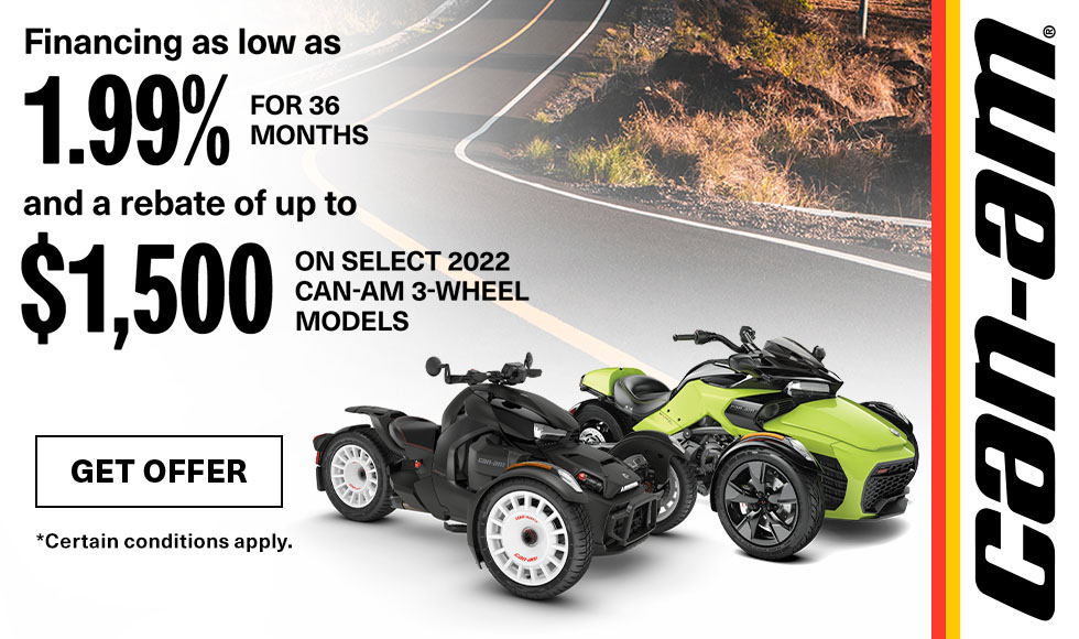 Can Am On Road - 2022 Ryker Rally or Spyder models at Leisure Time Powersports of Corry