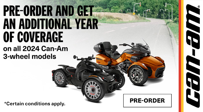 CAN AM ON ROAD - Pre-Order Sales Event, Entire MY24 lineup at Mad City Power Sports