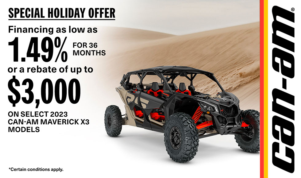 CAN AM OFF ROAD US -  2023 Mavericks X3 RR at Leisure Time Powersports of Corry