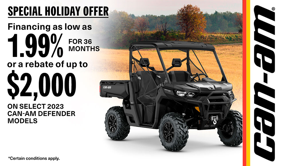 CAN AM OFF ROAD US - 2023 Defender HD9 & HD10 at Leisure Time Powersports of Corry