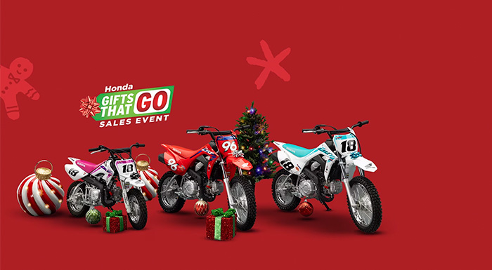 Honda US - Gifts that GO Sales Event at Northstate Powersports