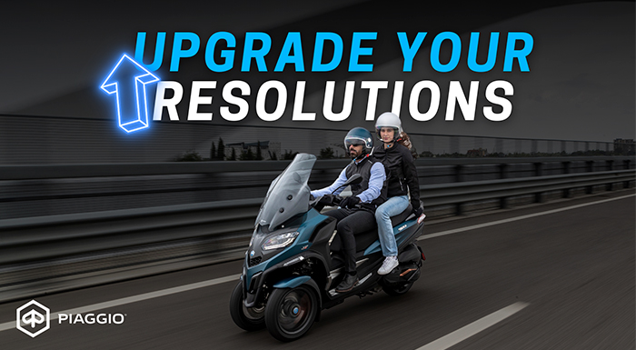 Piaggio US - Upgrade Your Resolutions at Powersports St. Augustine