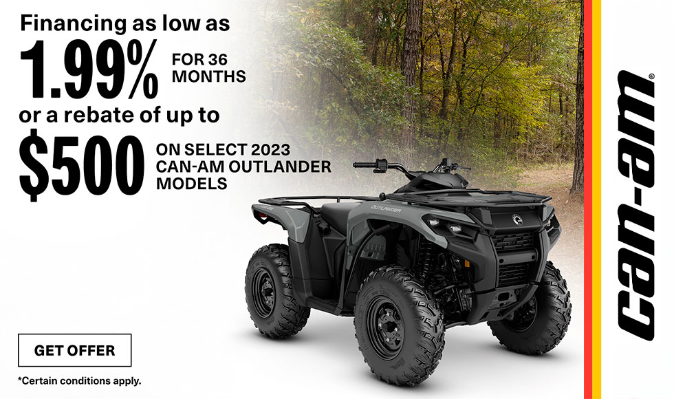 CAN AM OFF ROAD US - 2023 Outlander 500, 700, HD5, and HD7 at Jacksonville Powersports, Jacksonville, FL 32225