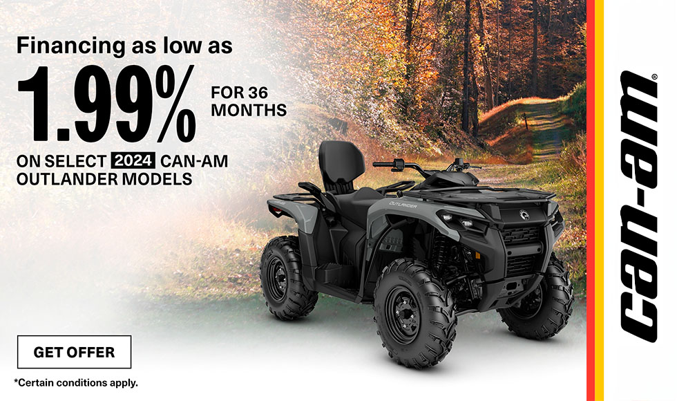 CAN AM OFF ROAD US - 2024 Outlander 500, 700, HD5, and HD7 at ATV Zone, LLC