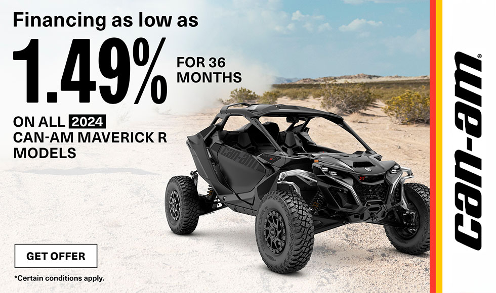 CAN AM OFF ROAD US - 2024 Maverick R Models at Power World Sports, Granby, CO 80446