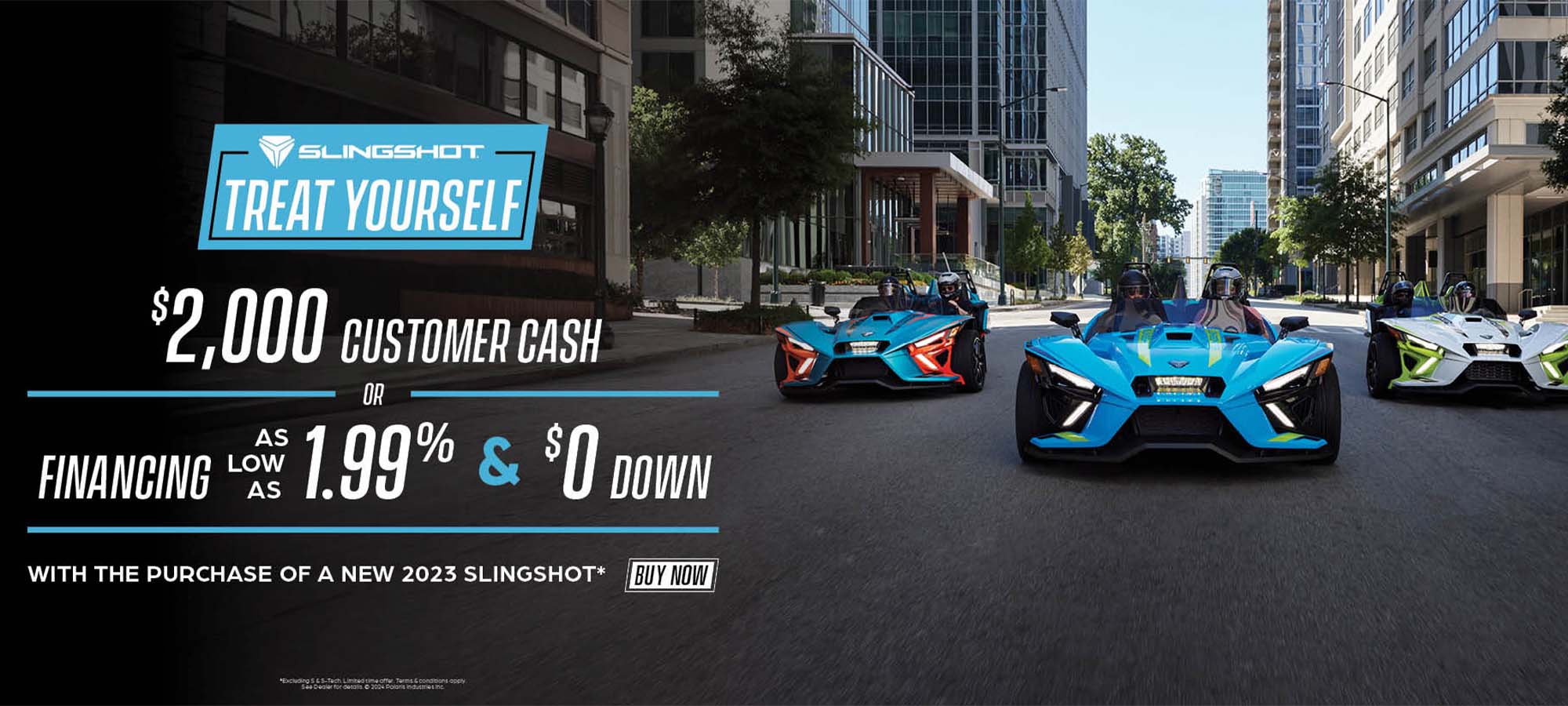 Slingshot US - March Promo at Friendly Powersports Slidell