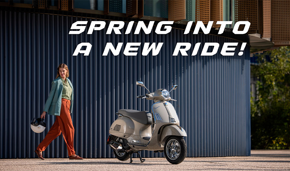 VESPA US - Spring Into A New Ride at Powersports St. Augustine