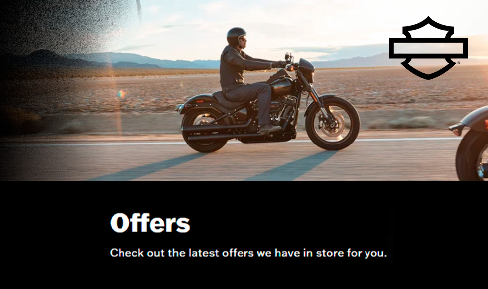Harley Davidson - Check out the latest offers we have in store for you at South East Harley-Davidson