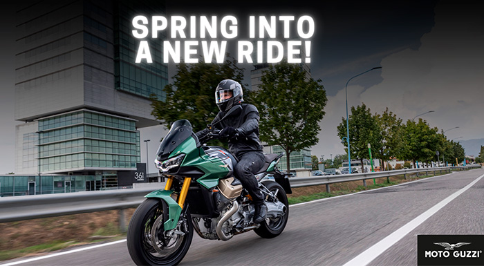 Moto Guzzi US - SPRING INTO A NEW RIDE at Wild West Motoplex