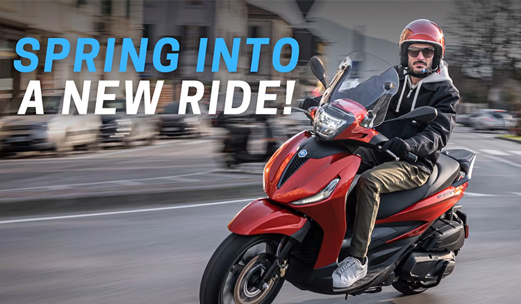Piaggio US - Spring Into A Ride at Powersports St. Augustine