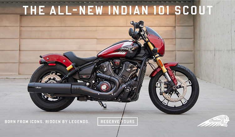 Indian US - Launch - 101 Scout at Got Gear Motorsports