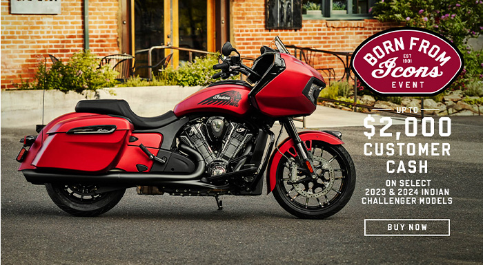 Indian US - MY24 Challenger Customer Cash at Pikes Peak Indian Motorcycles