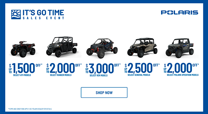 Polaris US - It's Go Time Sales Event - Lead Offer at Pennington Polaris