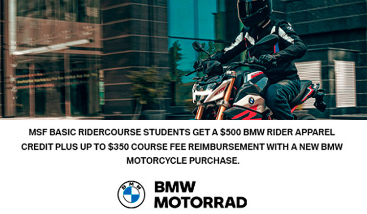 BMW -  MSF Basic RiderCourse Students at Lynnwood Motoplex, Lynnwood, WA 98037