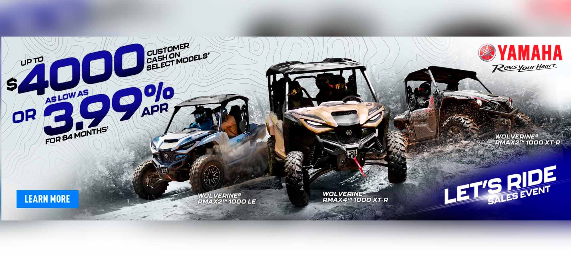 Yamaha US - Lets Ride Sales Event Rmax at Wood Powersports Fayetteville