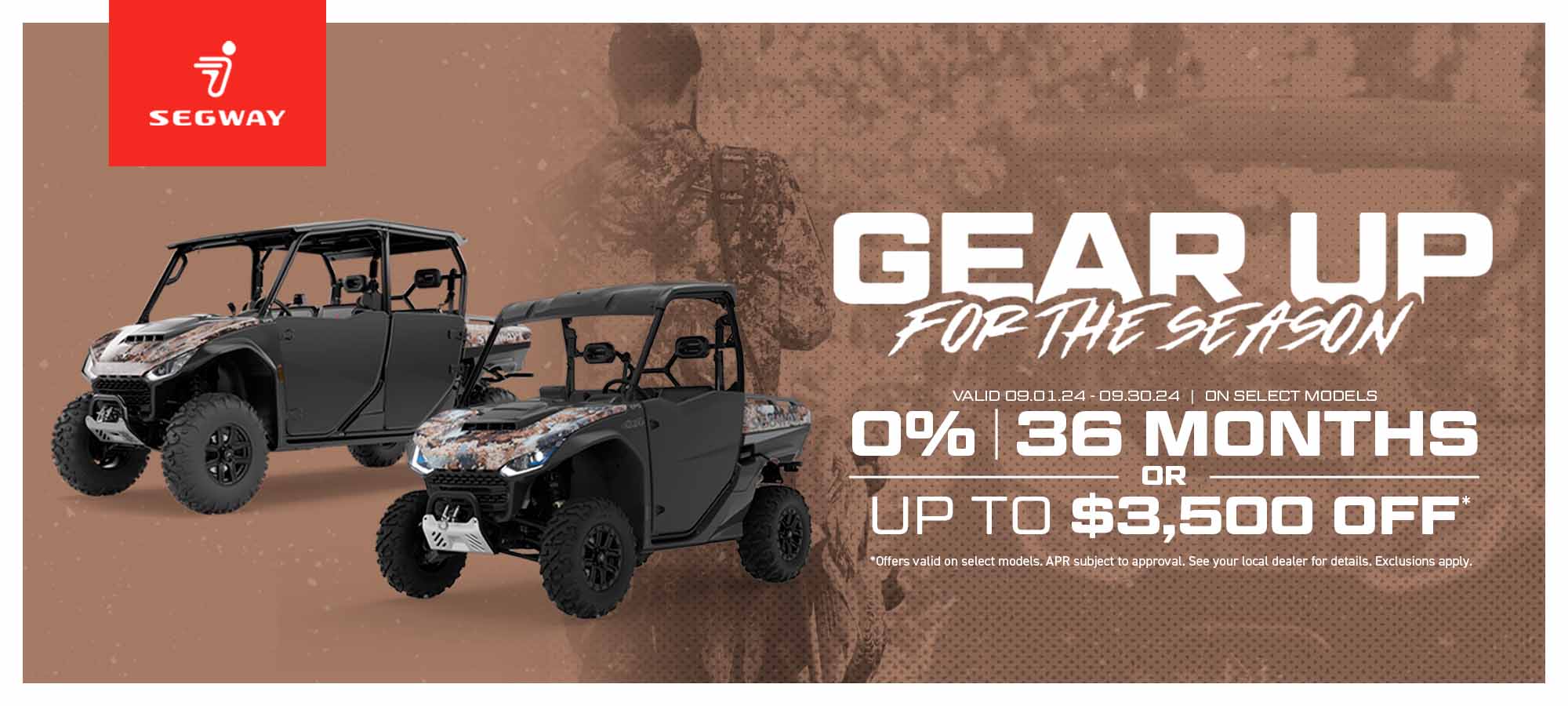 Segway US - Gear Up for the season at Teddy Morse Grand Junction Powersports