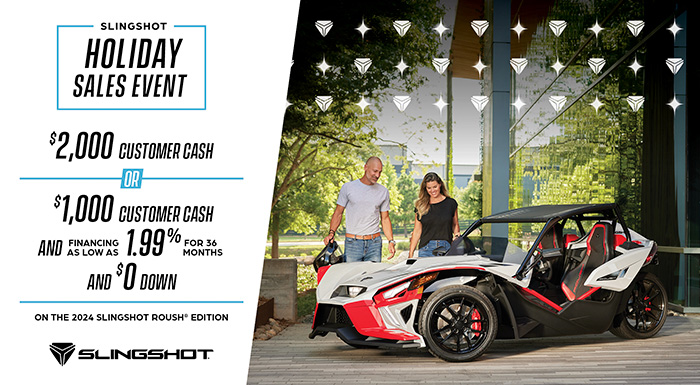 Slingshot US - MY24 ROUSH Promo at Friendly Powersports Slidell