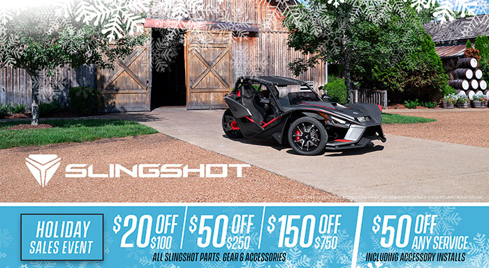 Slingshot US - PGA Tiered Offer at Friendly Powersports Slidell