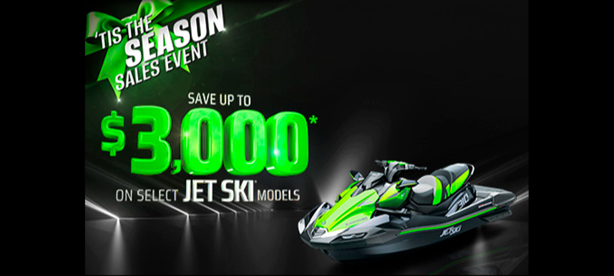 KAWASAKI US - SAVE UP TO $3,000* ON SELECT MODELS at Interlakes Sport Center