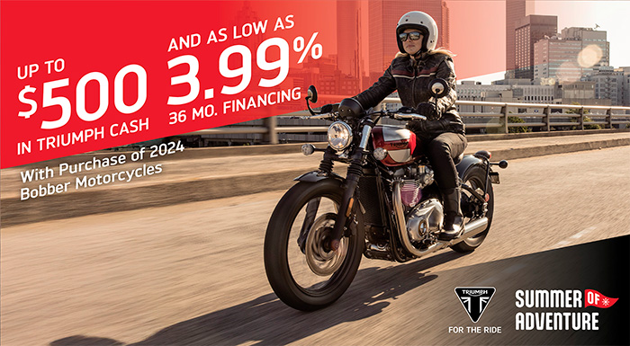 Triumph US - SUMMER OF ADVENTURE at Mount Rushmore Motorsports