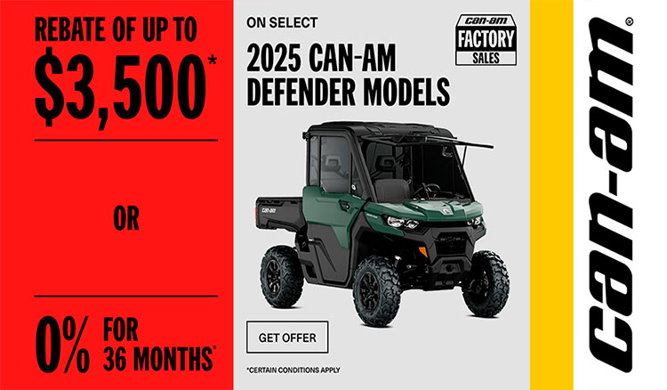 CAN AM OFF ROAD - Defender 2025 at Shift Digital - Website Access - Metric