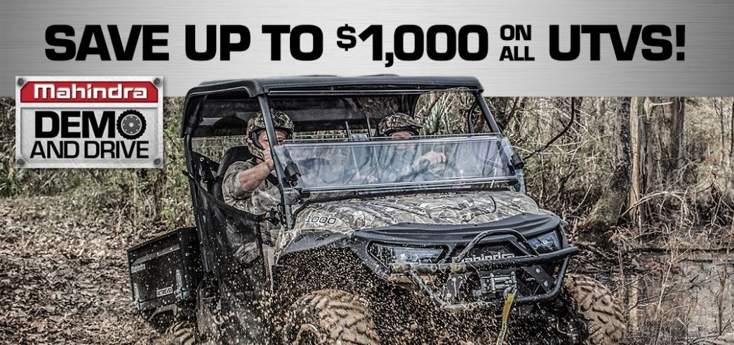 SAVE UP TO $1000 ON ALL UTV'S at Thornton's Motorcycle - Versailles, IN