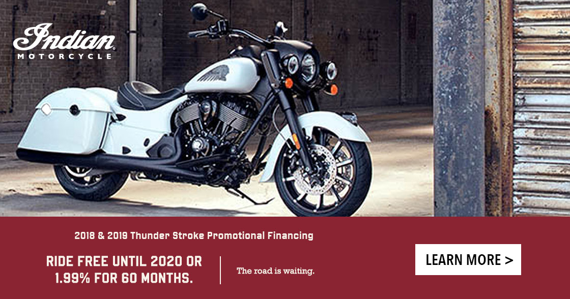 Promotional Financing - 2018 and 2019 Thunder Stroke 111 Models at Brenny's Motorcycle Clinic, Bettendorf, IA 52722
