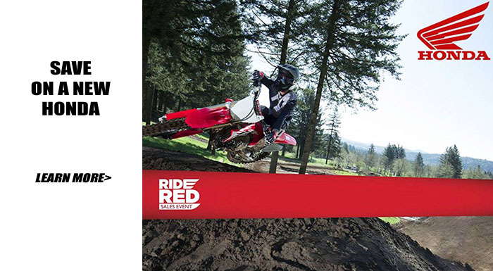 RIDE RED SALES EVENT at Champion Motorsports
