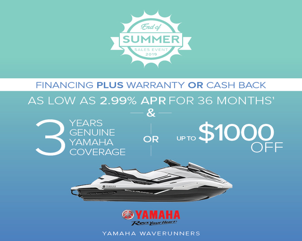 End Of Summer Sales Event at Bobby J's Yamaha, Albuquerque, NM 87110