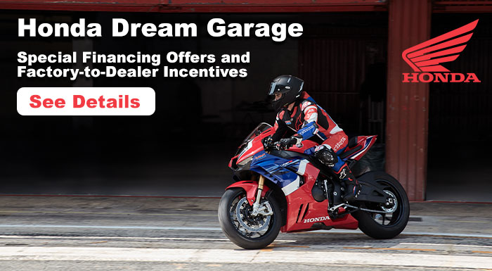 Honda Dream Garage at Bay Cycle Sales