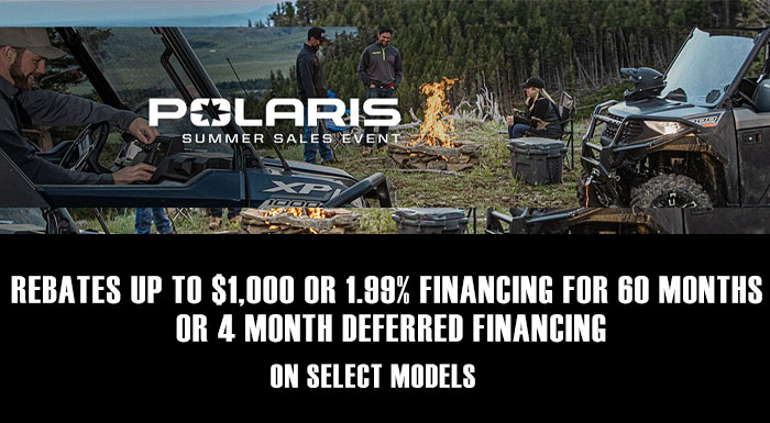 Summer Sales Event at R/T Powersports