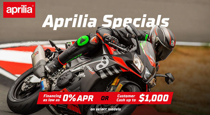 Aprilia Specials at Sloans Motorcycle ATV, Murfreesboro, TN, 37129
