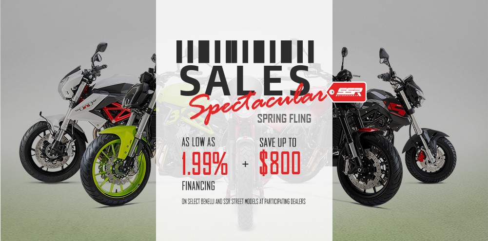 SSR Motorsports Sales Spectacular Spring Fling at Thornton's Motorcycle - Versailles, IN