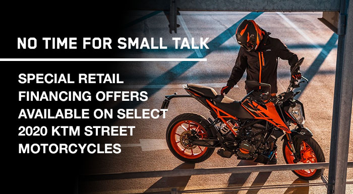 KTM No Time For Small Talk at Columbia Powersports Supercenter