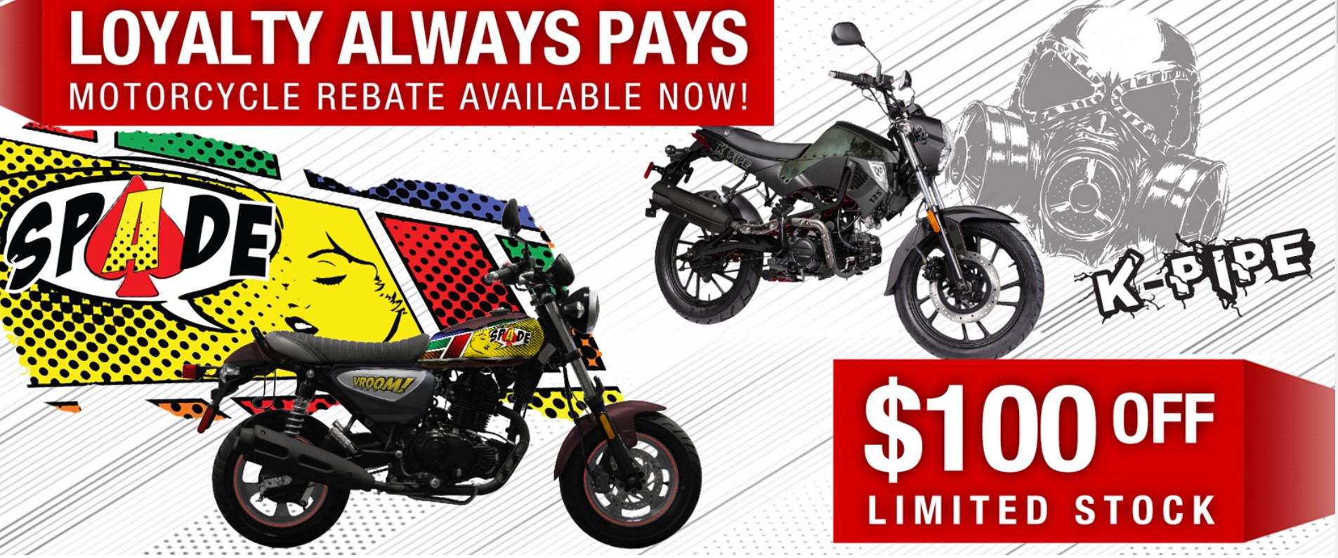 KYMCO's Loyal Motorcycle Customer Promo at Brenny's Motorcycle Clinic, Bettendorf, IA 52722