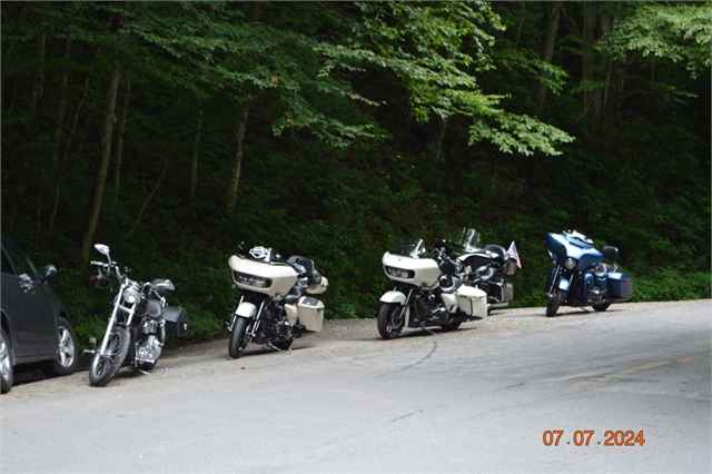 2024 July 7 Chasing Waterfalls Ride p at Smoky Mountain HOG