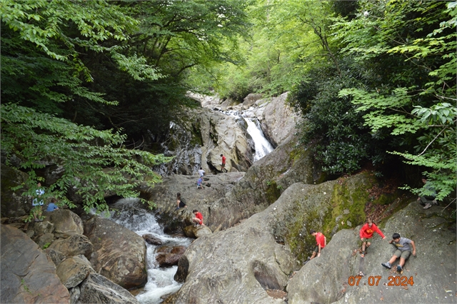 2024 July 7 Chasing Waterfalls Ride p at Smoky Mountain HOG