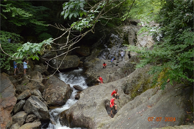 2024 July 7 Chasing Waterfalls Ride p at Smoky Mountain HOG