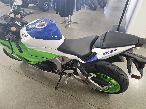 2024 Kawasaki Ninja ZX-6R 40th Anniversary Edition ABS at Brenny's Motorcycle Clinic, Bettendorf, IA 52722