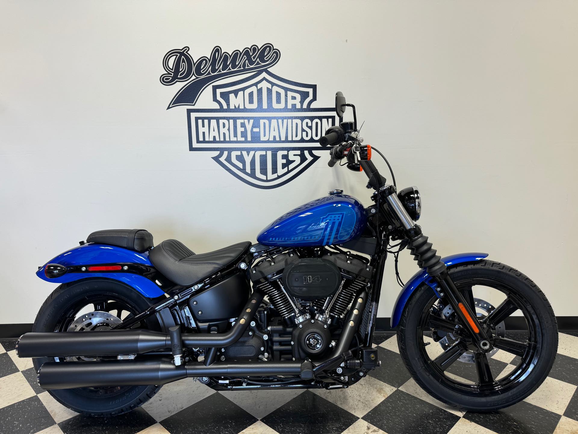 2024 Harley-Davidson Softail Street Bob 114 at Deluxe Harley Davidson