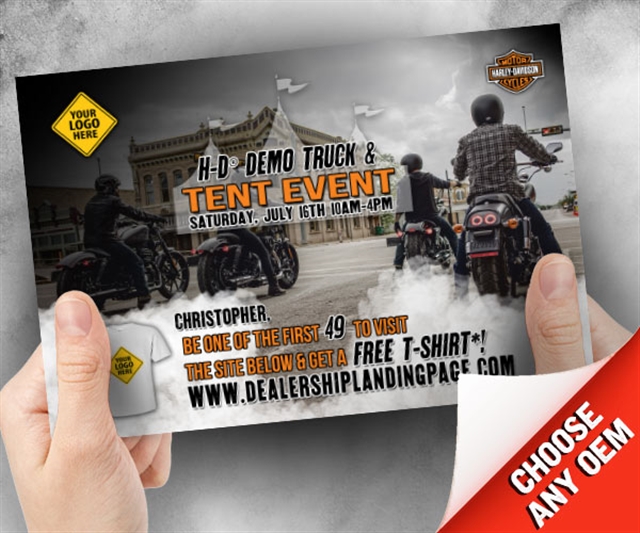 H-D Demo Truck Tent Event Powersports at PSM Marketing - Peachtree City, GA 30269