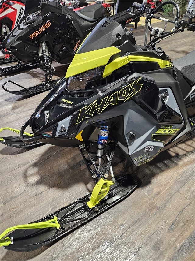 2022 Polaris RMK KHAOS MATRYX SLASH Patriot Boost 850 155 at Guy's Outdoor Motorsports & Marine