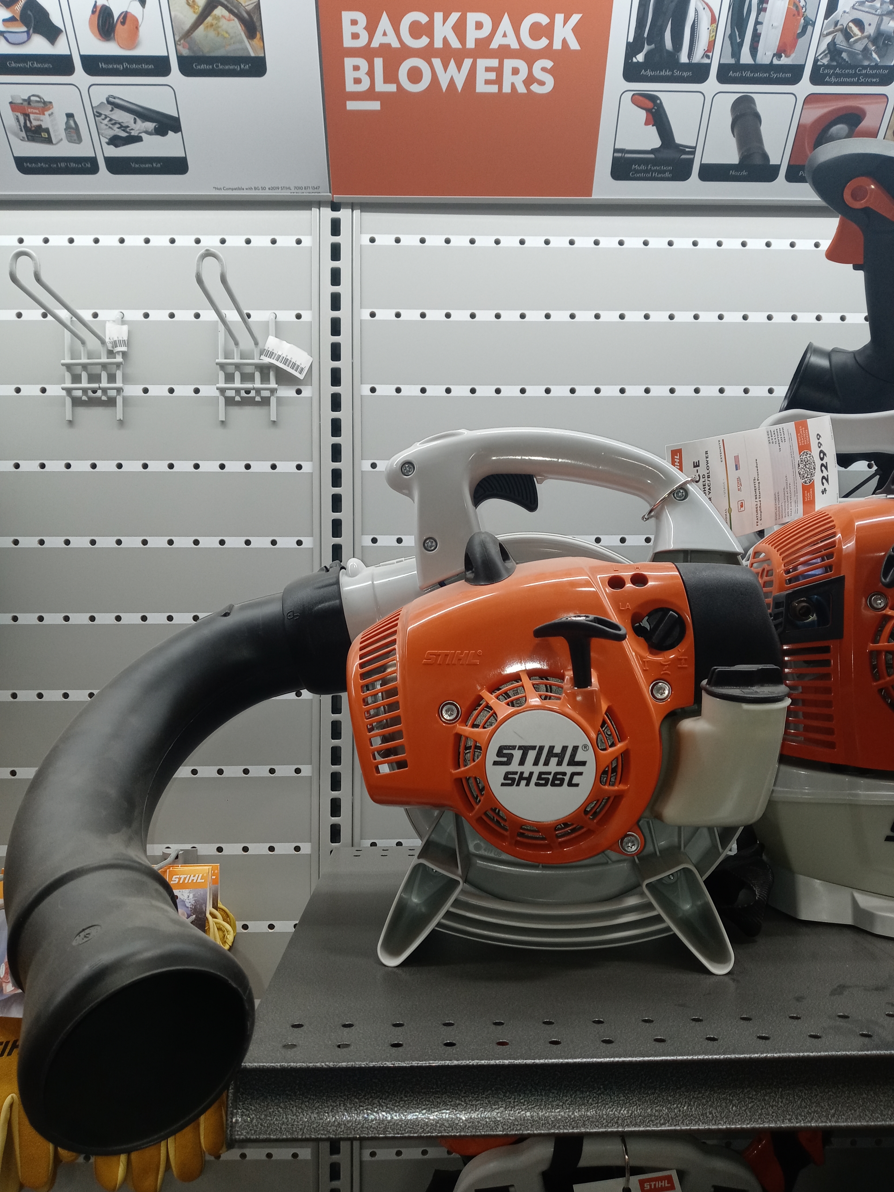 2022 STIHL AP-System: Blower BGA 200 blower with harness at Patriot Golf Carts & Powersports