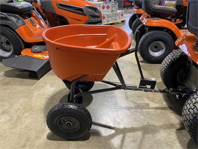 2022 Husqvarna Power Riding Mower Attachments 130 Lb Tow-behind Spreader at R/T Powersports