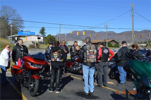 2025 March 23 Sarah's Caffeine and Chaos Ride Photos at Smoky Mountain HOG